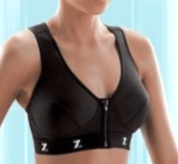 Soutien-gorge de contention après augmentation mammaire